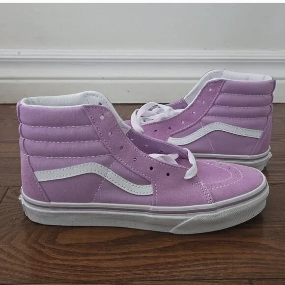 vans sk8-hi kids lupine high top sneakers size 4.5 - Picture 3 of 8